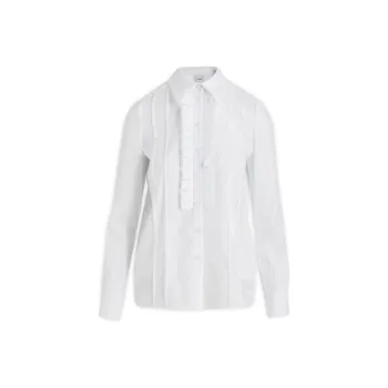 Erdem Ruffle-detail Long-sleeve Shirt
