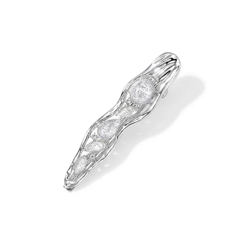 DODOGOGO Alloy, Synthetic Cubic Zirconia Hair Clips Women's-0