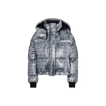 FENDI Down Jackets Women's Silver
