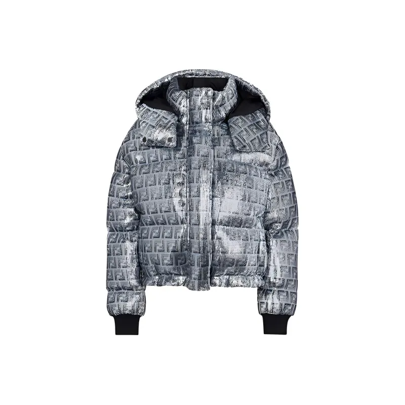 FENDI Down Jackets Women's Silver-0