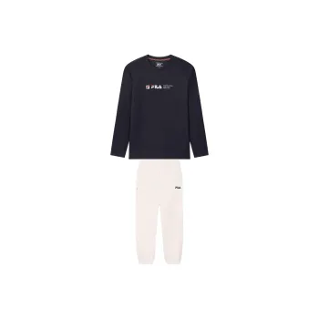 FILA Casual Sportswear Men Legend Blue/Steam White