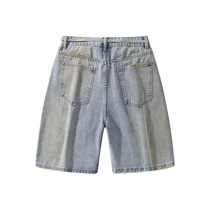 ROBINHOOD Denim Shorts Women's Light Blue-1