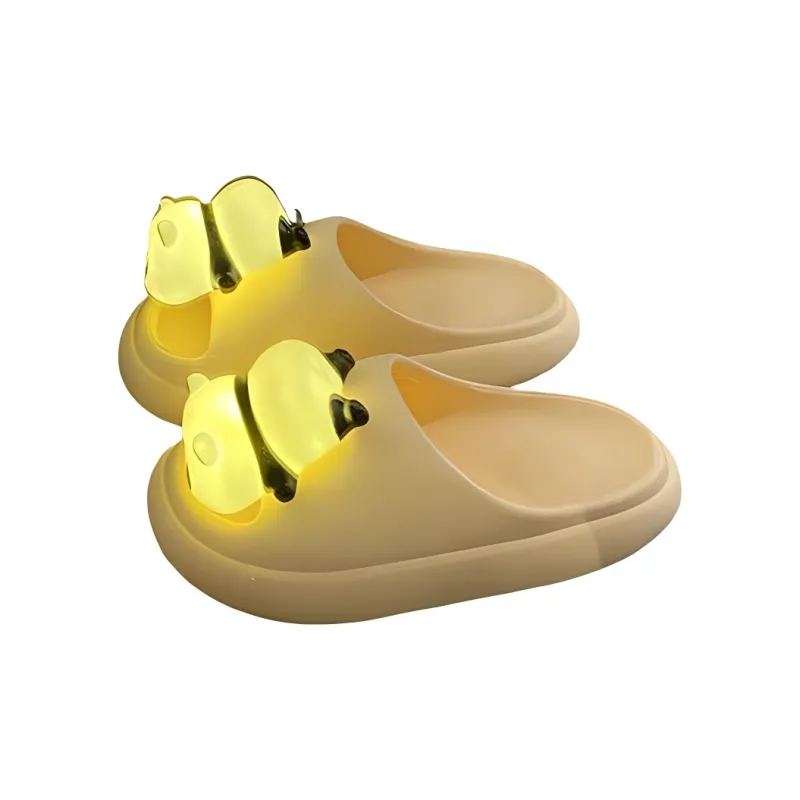 Ming Sheng Platform Single Strap Slippers-4