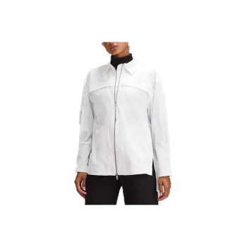 Lululemon Mixed Woven Shirt Women's White