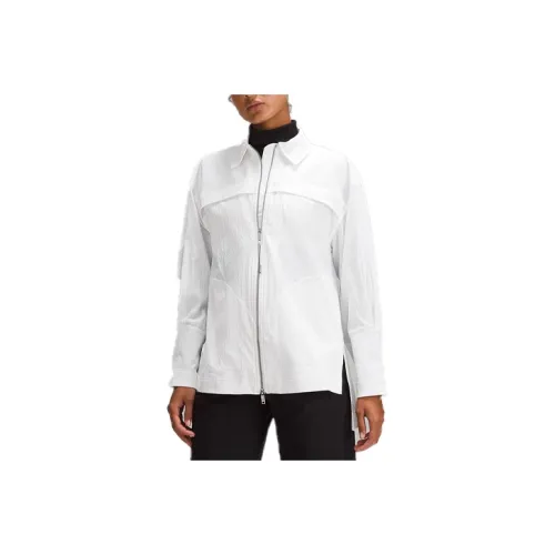 Lululemon Mixed Woven Shirt Women's White