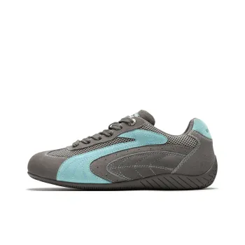 SENGUOGUO Cushioning, Slip Resistant, And Abrasion Resistant Low Top Casual Shoes Unisex Gray Blue