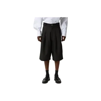 Willy Chavarria Casual Shorts Men's Black