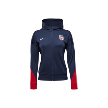 Nike Usmnt Strike Women's Nike Dri FIT Soccer Hooded Track Jacket
