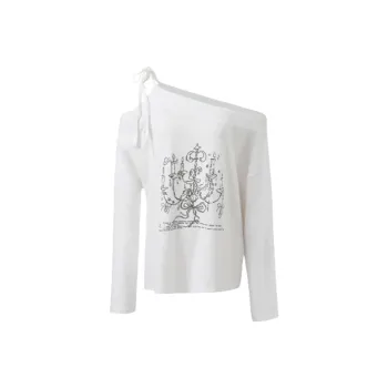 YGPRW T Shirts Women's White