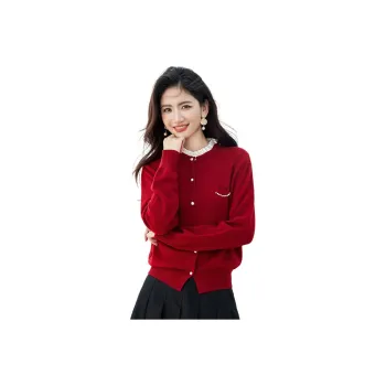 AHDO Knitwear Women's Red