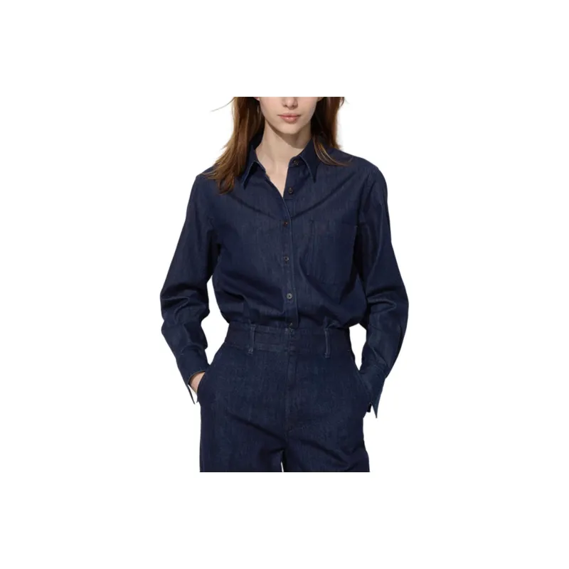 UNIQLO Shirts Women's Navy Blue-0