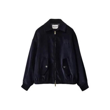 MIU MIU Jacket Women's Marine Blue