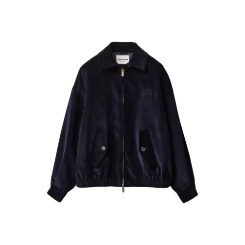 MIU MIU Jacket Women's Marine Blue