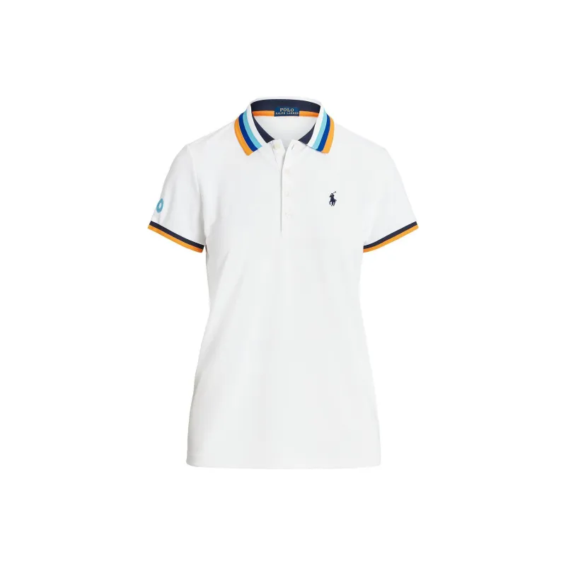 Polo Ralph Lauren Australia Tennis Open Commemoration Capsule Collection SS24 Polo Shirt Women's White-0
