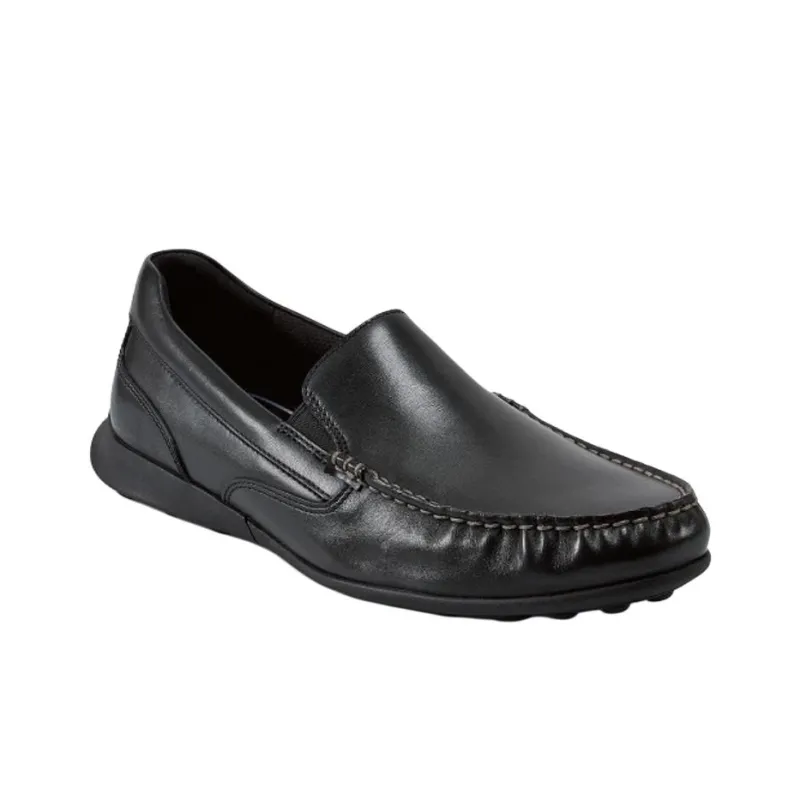 ROCKPORT DMX Dudley Boat Shoes Men's Black-1