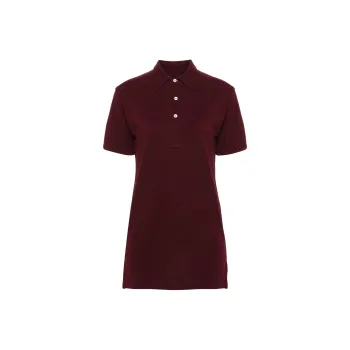 Maison Margiela Polo Shirt Women's Bordeaux Red