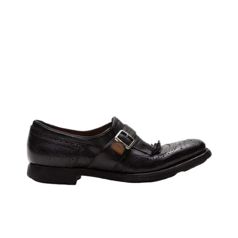 CHURCH'S Glacé Casual Single Shoes Women's Black-1