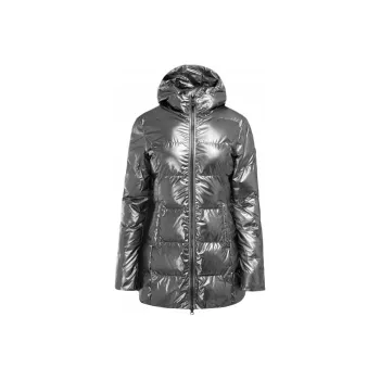 EMPORIO ARMANI Puffer Jacket Women's Silver