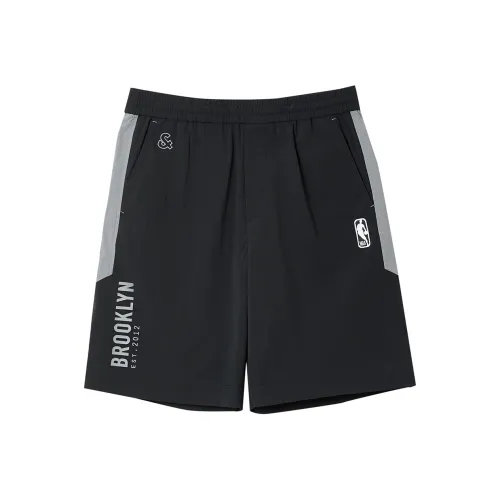 JACK JONES· JACK&JONESxNBA Casual Shorts Men's E40 Black