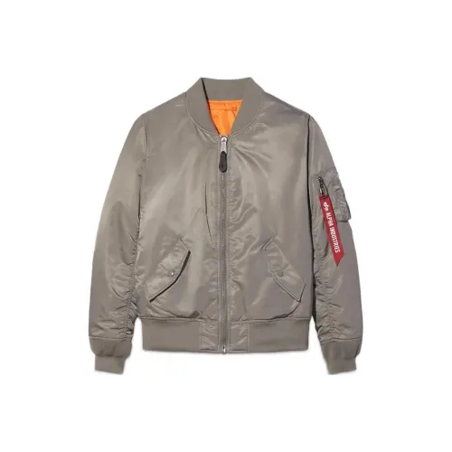 Alpha Industries FW22 Loose Fit Jacket Women's Gray