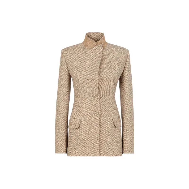 FENDI Jackets Women's Beige-0