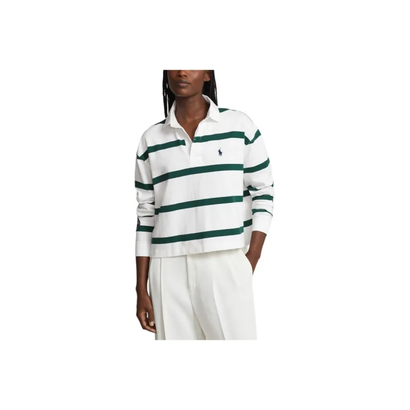 Polo Ralph Lauren Wimbledon Tennis Open Collection SS24 Polo Shirt Women's Porcelain White-0