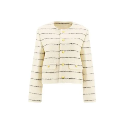 CELINE FW22 Jackets Coats Women's Beige