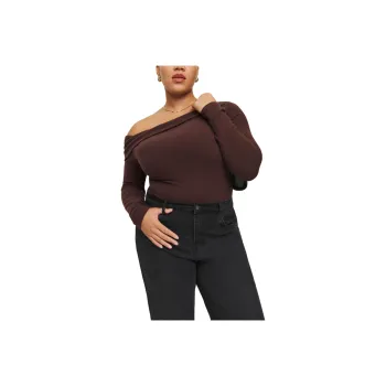 REFORMATION Elio Knit Top Es Knitwear Women's Mahogany