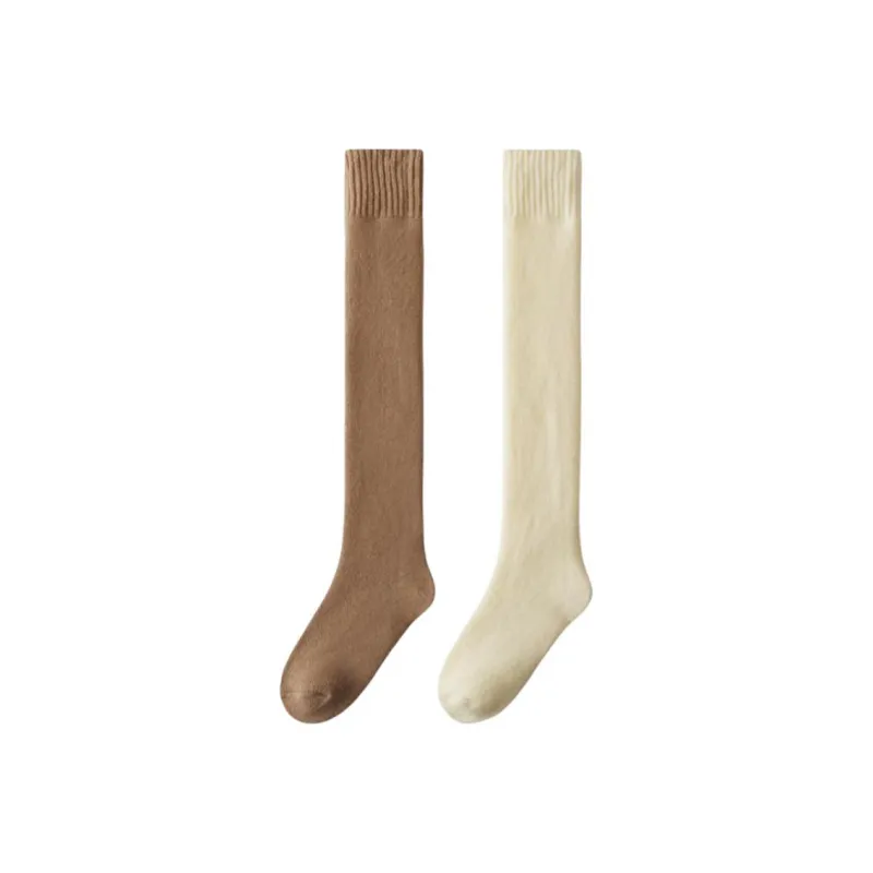 H YXIANG Mid Calf Socks Women's 2 Pack-18