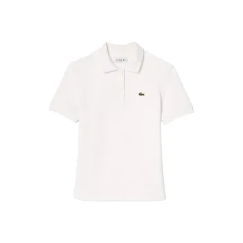 LACOSTE Polo Shirt Women's White