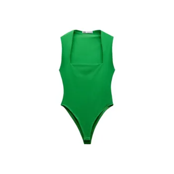 ZARA Bodysuits Women's Green