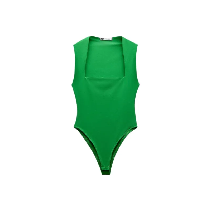 ZARA Bodysuits Women's Green-0
