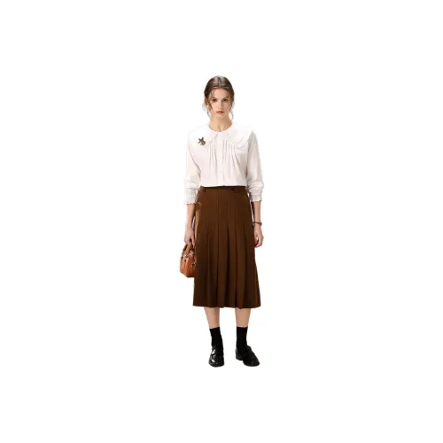 FENHONGMALI Shirt Women's White