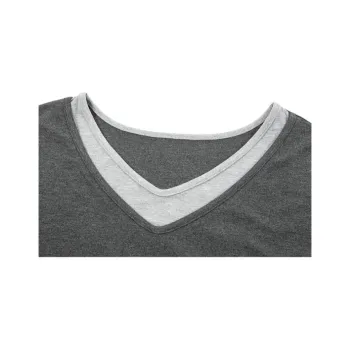 Mo Han Yi Mei T Shirt Women's Light Gray & Dark Gray