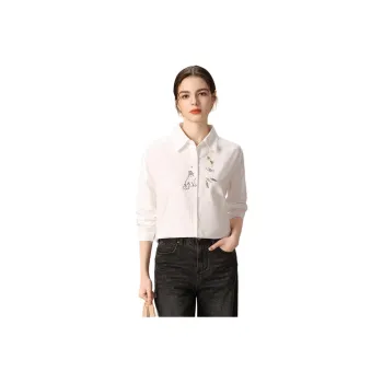 FENHONGMALI Shirt Women's White