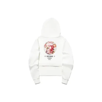 LiNing x PLEASURES Sweatshirt Women's Ivory