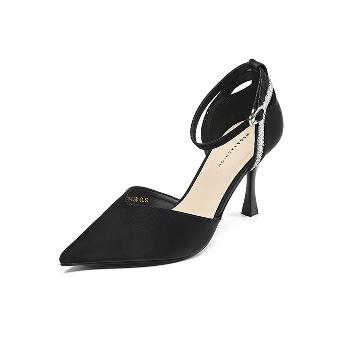 FESOUNE Slim Heel High Heels Women's-0