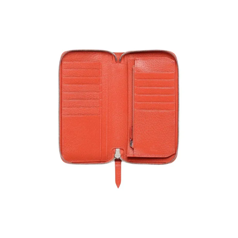 GUCCI Canvas Wallet Men's Beige & Orange-3