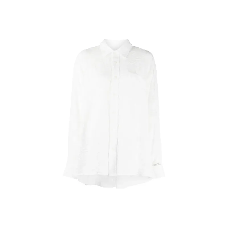 ADER ERROR Embroidered design Cotton Shirt-0