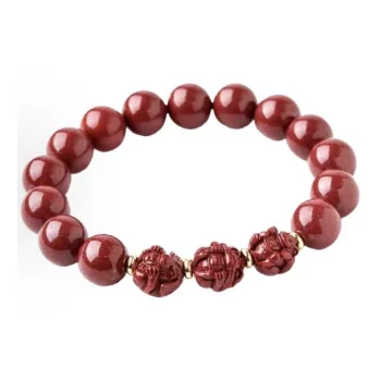 Dora Skewers Cinnabar Bracelets Unisex