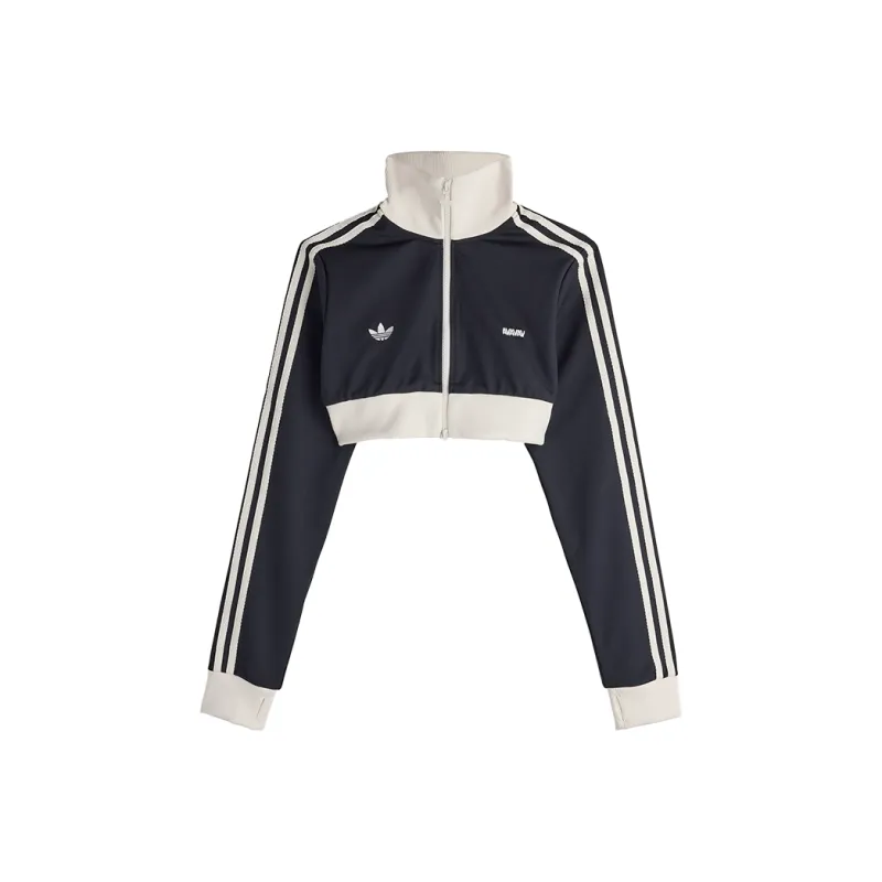 Adidas X Avavav Cropped Track Top Black-0