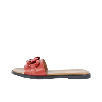 GEOX Naileen Abrasion Resistant Slide Slippers Women's Red