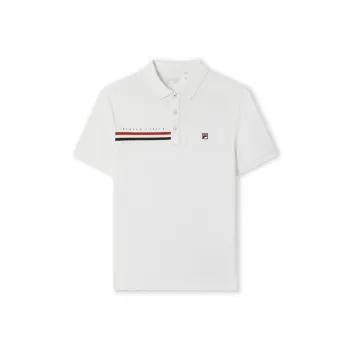 FILA Polo Shirt Men's Standard White