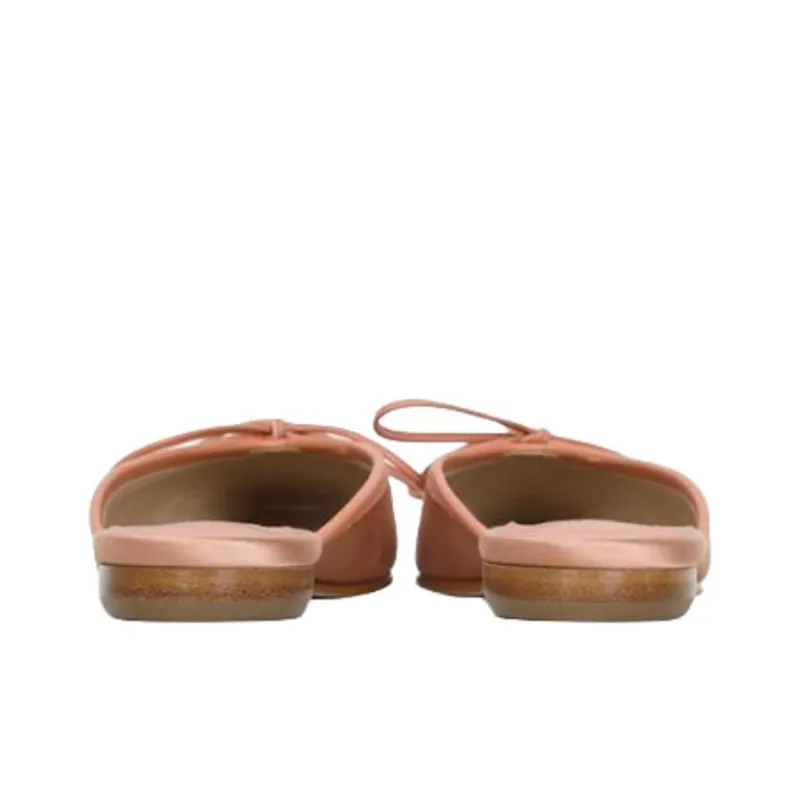 MANOLO BLAHNIK Closed Toe Slippers Women's Pink-3