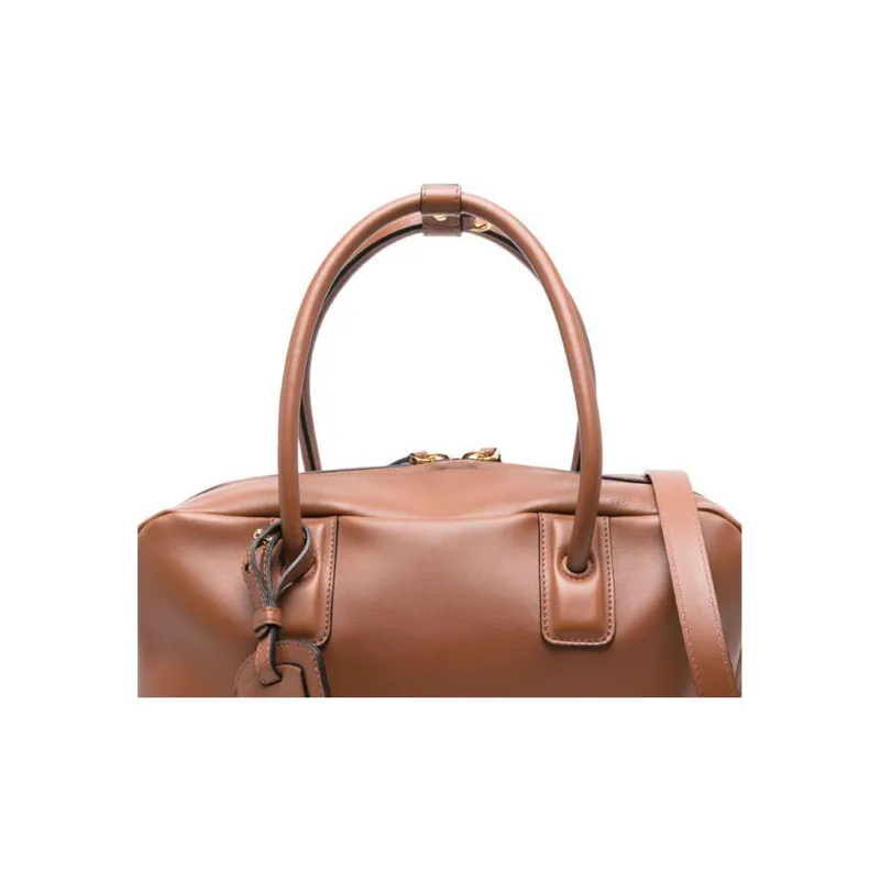 MOSCHINO Leather Tote Bag-2