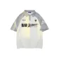 White Body with Gray Sleeves