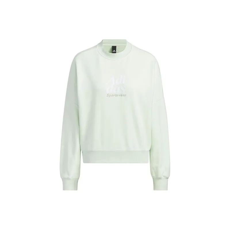 Adidas Sweatshirt Women's Light Green-0