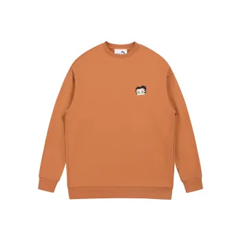 BETTY BOOP Sweatshirt Women's Earthy Orange