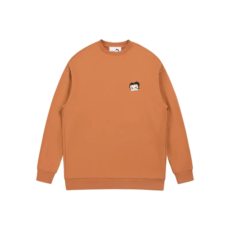 BETTY BOOP Sweatshirt Women's Earthy Orange-0