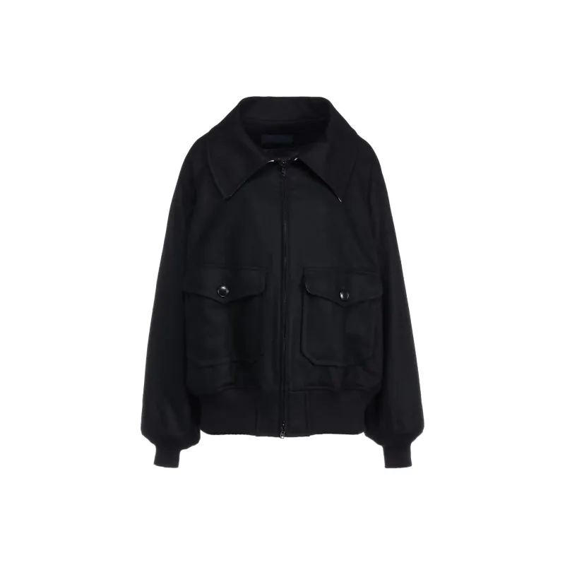 Yohji Yamamoto Regulation Flight Jacket 'Black'-0